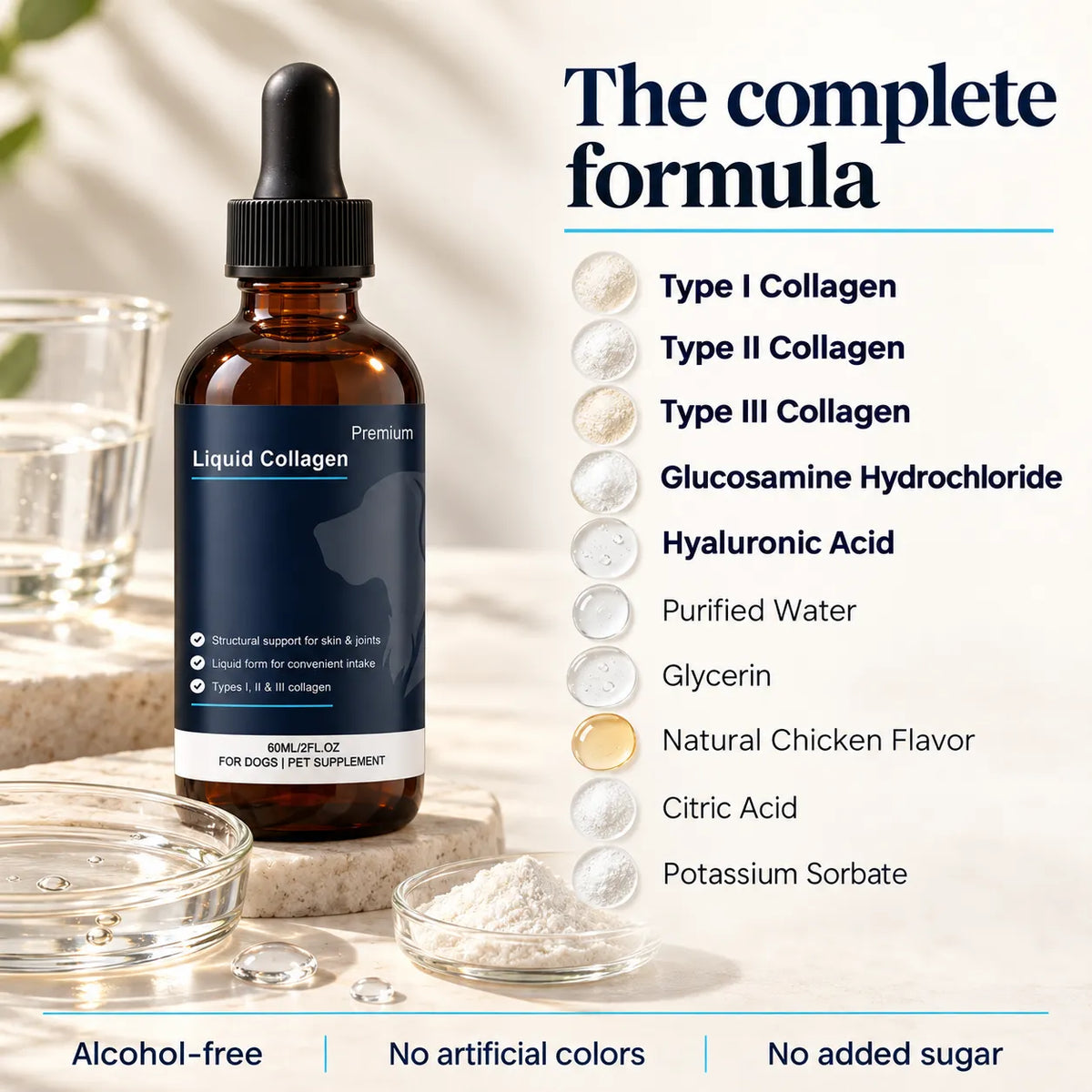 Move & Glow liquid collagen for dogs