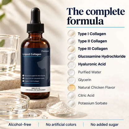 Move & Glow: Liquid Collagen for Dogs